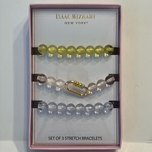 Isaac Mizrahi Stretch Bracelet Box Set of 3